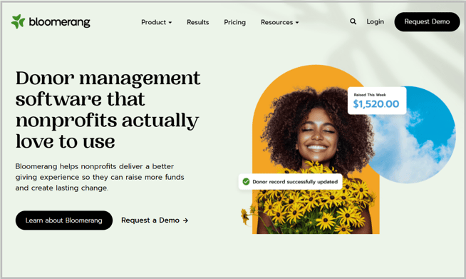 Explore Bloomerang, one of the best nonprofit CRMs for donor retention.