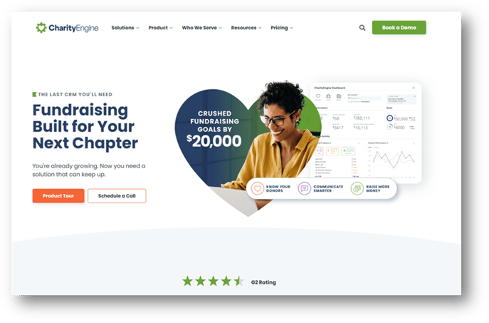 "CharityEngine, the leading nonprofit CRM
