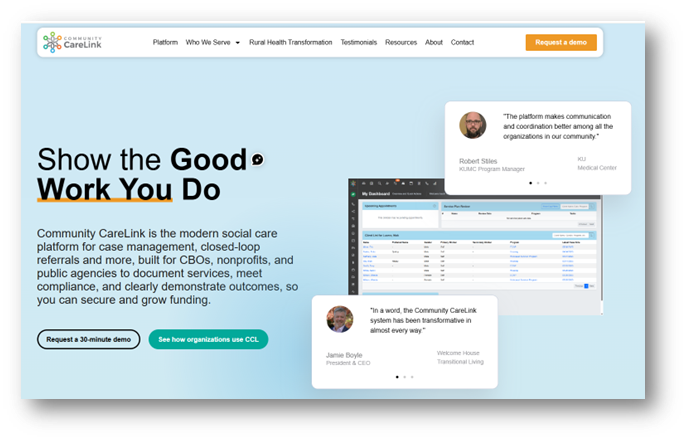 Community Carelink home