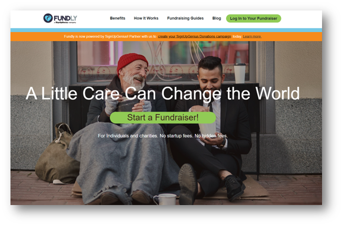 Fundly, a crowdfunding platform
