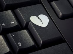 keyboard heart