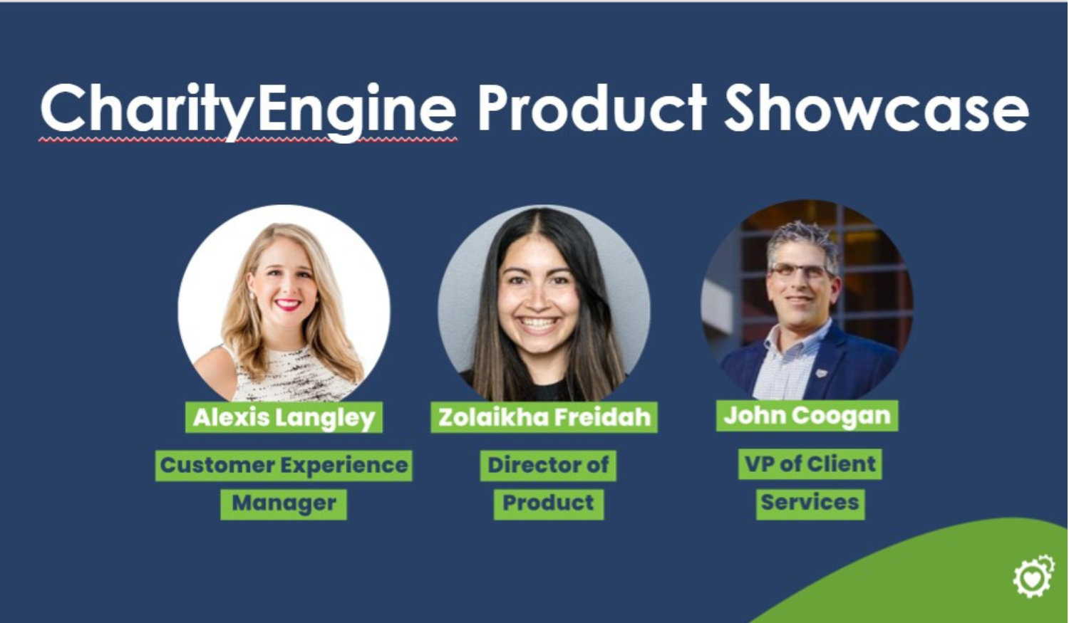 Product Showcase Webinar by CharityEngine