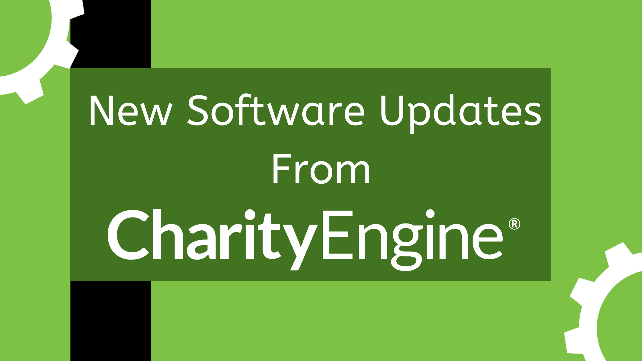 New Software Updates From CharityEngine